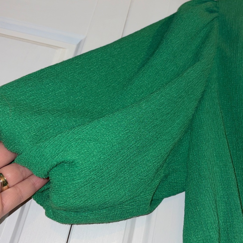 Sanctuary Green Blouse /Small - Picture 6 of 6